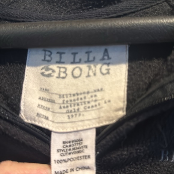 Billabong fleece hoodie - Picture 3 of 4
